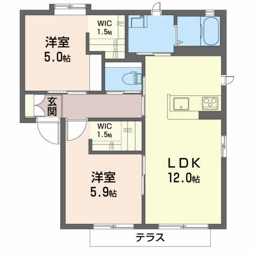 バリュージュ桜井町Ａ102-2