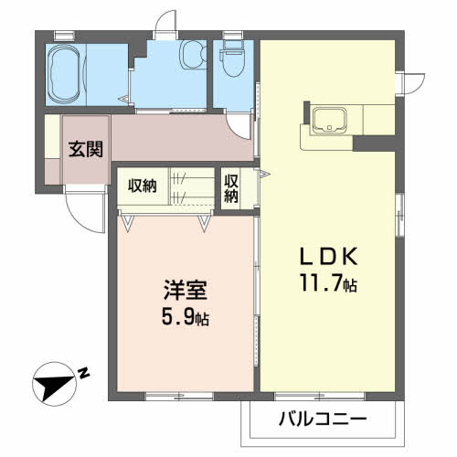 ＥＫハイツ 202号-2