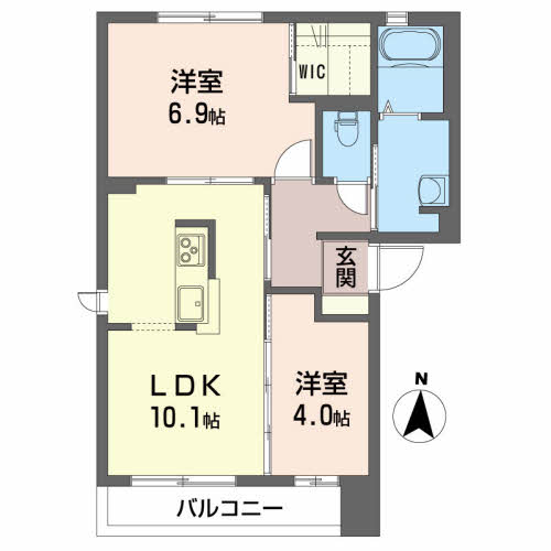 レジデンス西ノ郷Ｂ 101号-15
