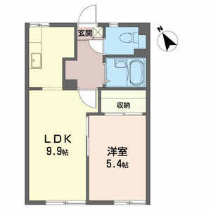 アパートメントハウス・アイリスＡ 107号室