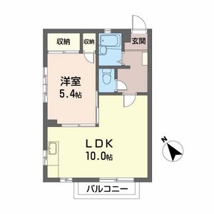 ボン・エスポアールＥ 206号室