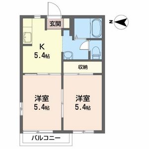 ディアス田園　Ｆ 202号室