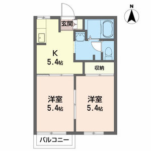 ディアスＴ＆Ｙ　Ｂ 202号室