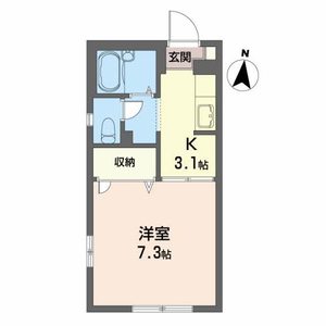 シャトル館坂 102号室
