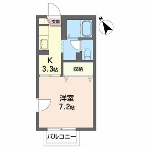 オーロハウス　Ｂ 102号室