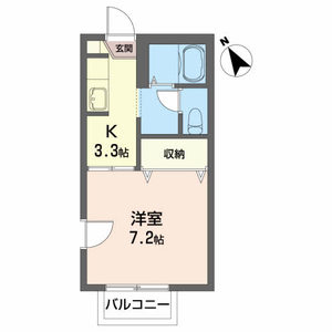 オーロハウス　Ｂ 202号室