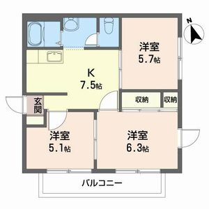 タウンコート・エミ 201号室