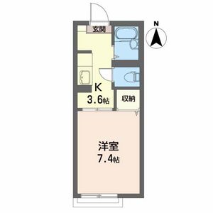 シエル２１ 103号室