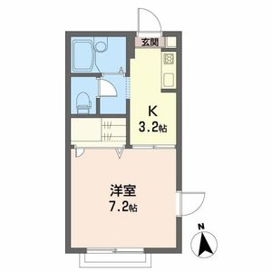 ジュネス北山　Ｂ 201号室