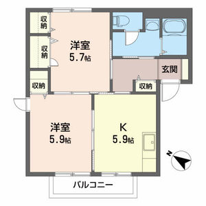 ＧＨ・フォーレス 201号室