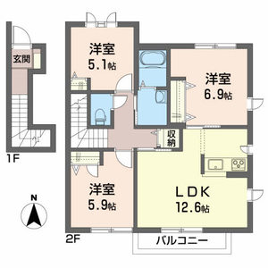 ミオ　ポラーレ　Ａ 202号室