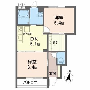 ヴィオラＳＩＮⅡ　Ａ 102号室