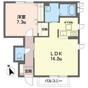 ウィスタリアＪ 102号室
