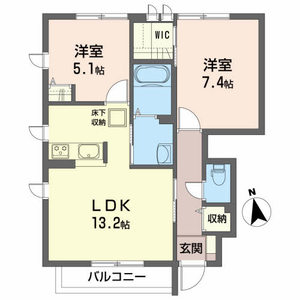 メゾンマスト長橋台D 101号-11