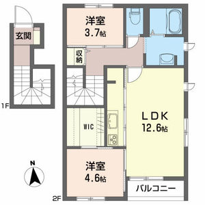 スマート五合田　Ａ 201号室