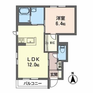 ミューローズ長橋Ⅱ B 101号-16