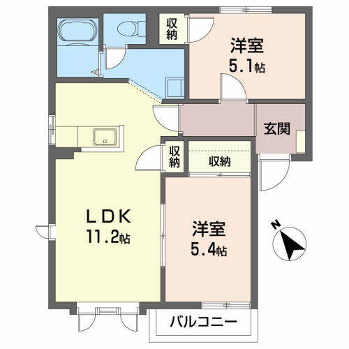 ボン・エスポアールＣ 202号-14