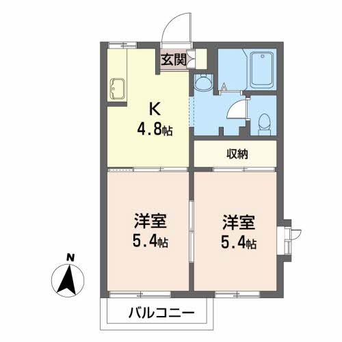ハイライフシティ北天昌寺Ｂ203-2