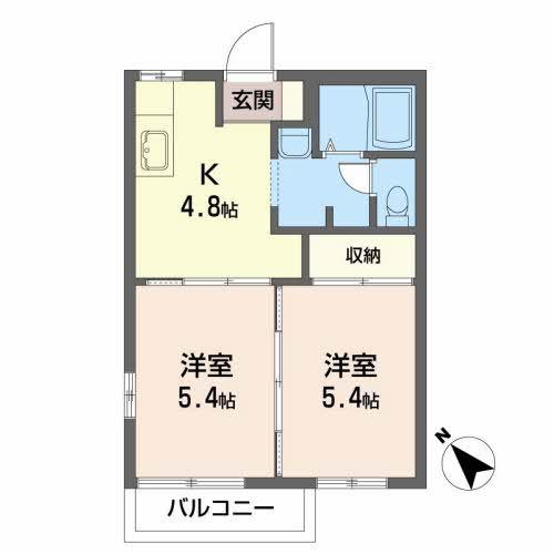 フレグランス・ドミール 206号-15