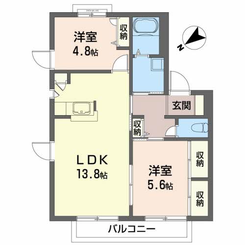 サン・エスポワール　Ｃ 202号-16