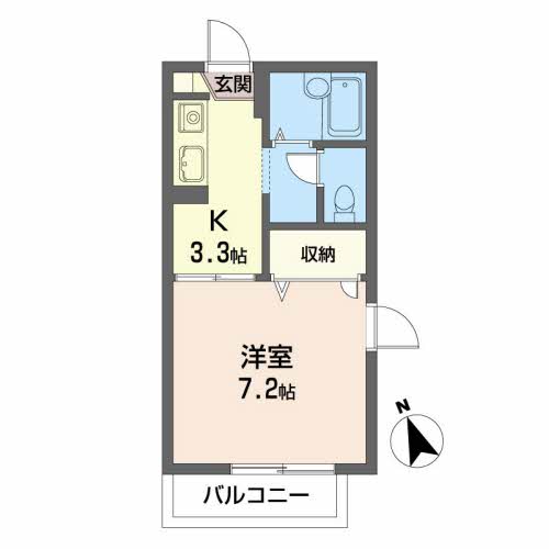ヴィラージュ厨川 203号-14