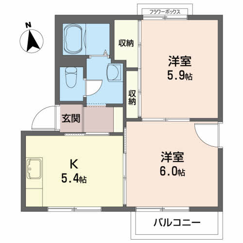 プチハウス花梨 C 201号-5