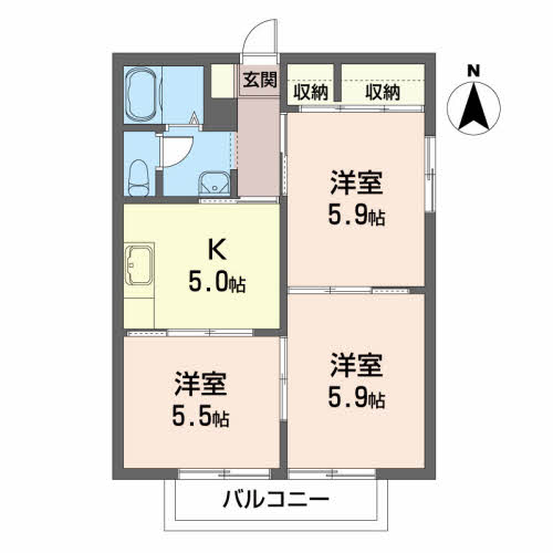 ディアス八桜　Ａ201-2