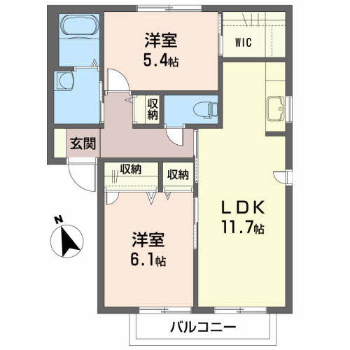 サン・カシオペア　Ｃ 202号-2