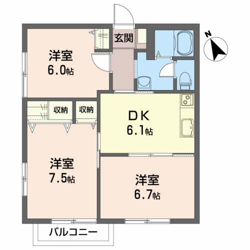 シャーメゾン　ラフィーネ202-2