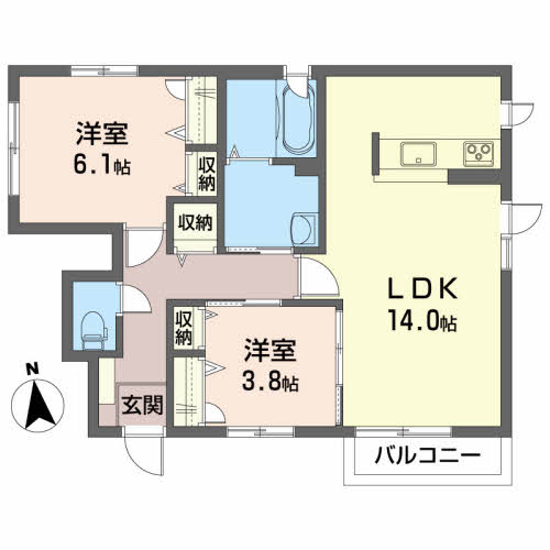 ブランシェ長橋台 101号-16