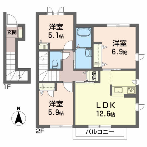 ミオ　ポラーレ　Ａ 202号-16