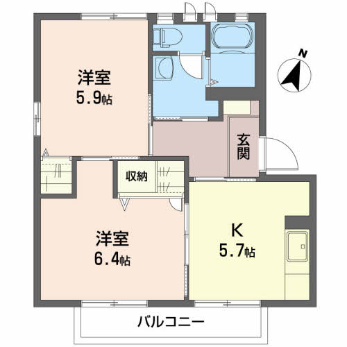 光陽ヒルズ　Ｂ 102号-6