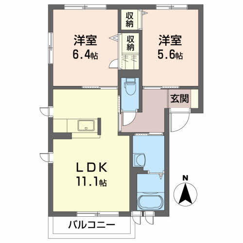 シャーメゾン藤　Ａ201-2