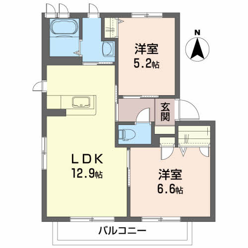 シャーメゾン藤　Ｃ 102号-3