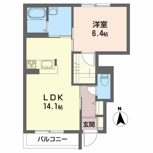 ミューローズ長橋Ａ102-2