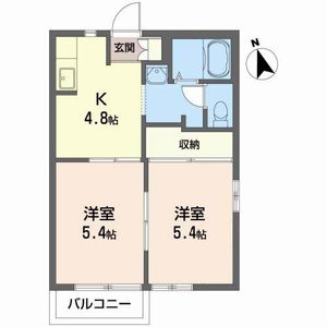 コート・ハイネス　Ｄ 201号-10