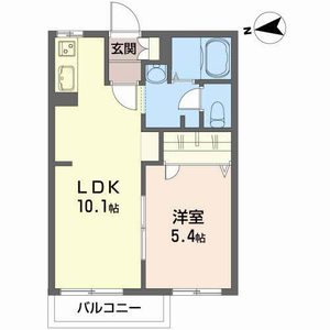 ベルヴィー 201号室