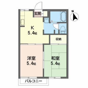 グランパティオ北上　Ｃ 202号室