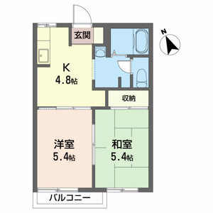ディアス水山　Ｂ 202号-2