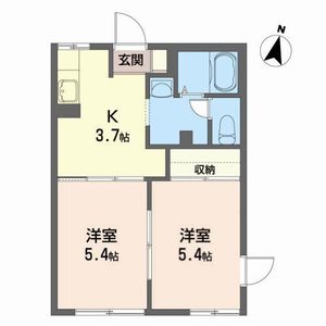 パセオわかば　Ａ 101号-16