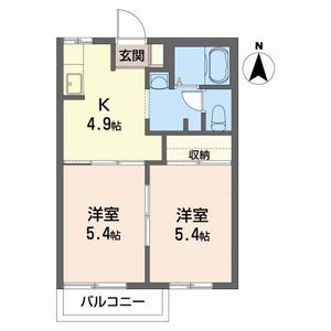 コンフォルタ藤沢町　Ｂ 203号室