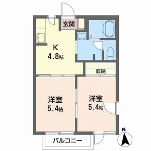 サニ－サイド・ホ－ムズ若葉 201号室