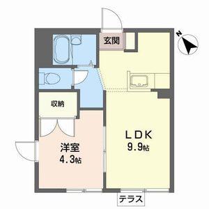 パークサイド古城　Ｂ 105号-16