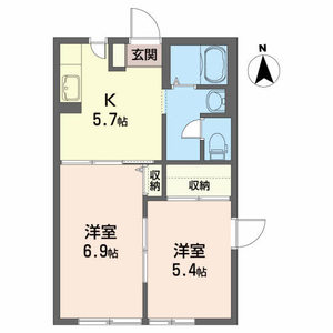 パセオわかば　Ｇ 101号室
