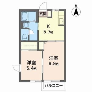 サンベルデ　Ｃ 202号室