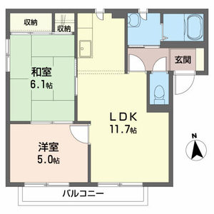 アバンセ　Ａ 201号室