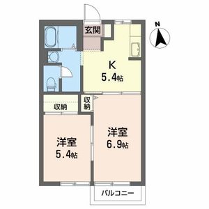 エス・カーサ 205号室