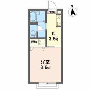 サンヒルズＫ－２ 202号室