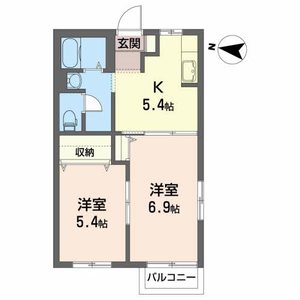 プレザントハウスＭ　Ⅴ 201号室