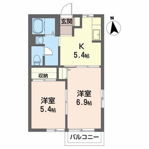 パレス・アザレアＡ 201号室